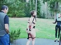 Mistress training her Pony Slave girl